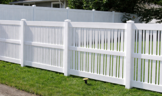 Semi privacy fence